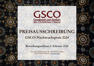 GSCO Nachwuchspreis 2024